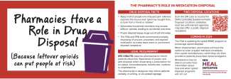 Image of Did You Know card, titled Pharmacies Have a Role in Drug Disposal