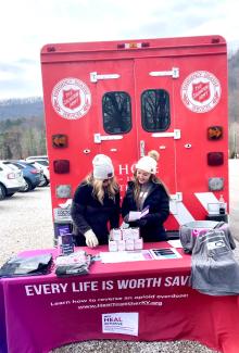 Overdose Education and Naloxone Distribution (OEND) Direct Delivery at Salvation Army