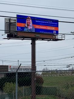 Jessamine County Naloxone billboard